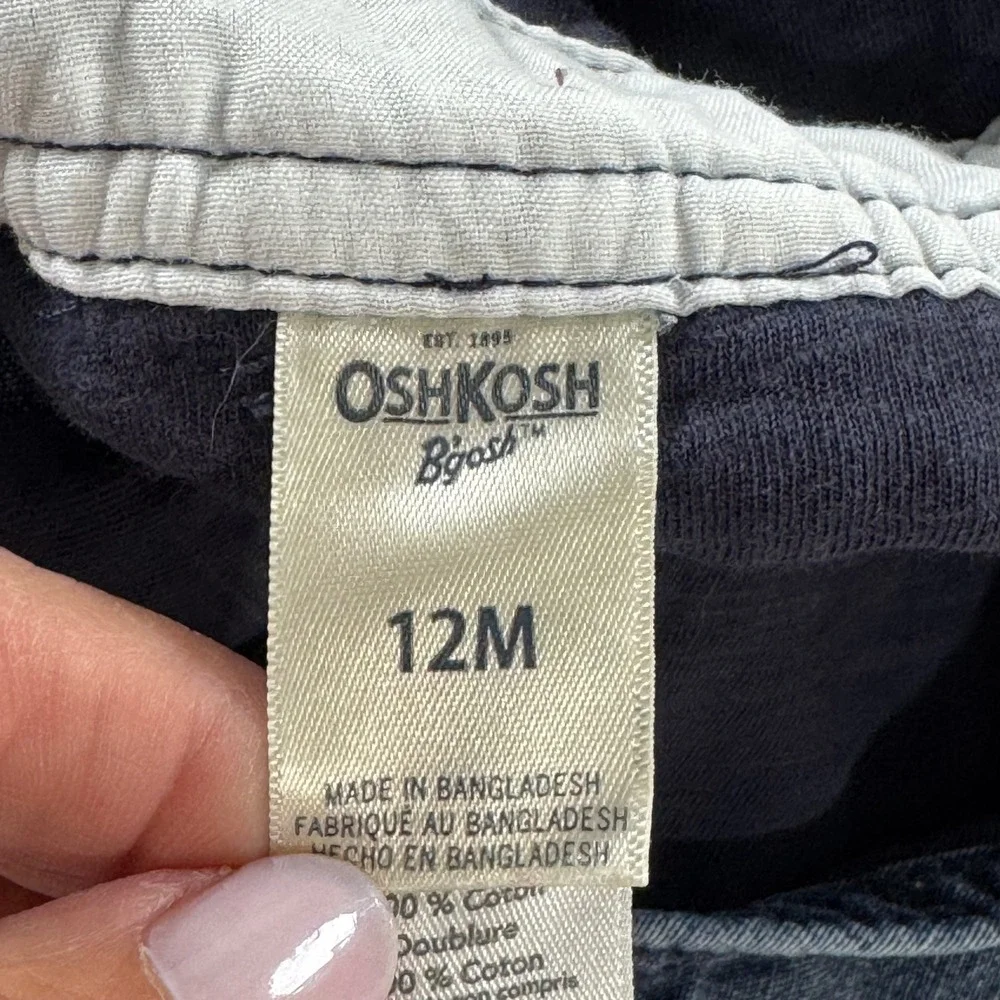 OshKosh Bgosh 12m overalls see